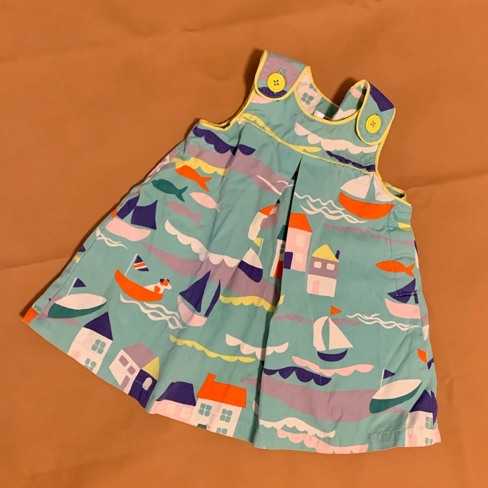 Mini Boden Pinafore - 6-12 months